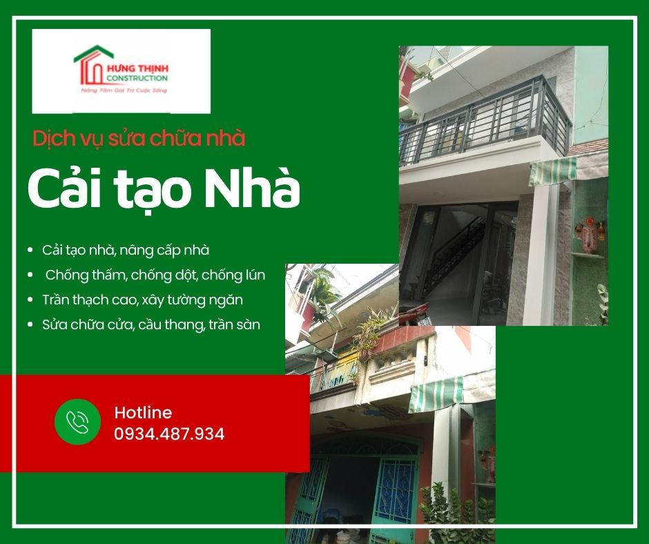 SỬA NHÀ TRỌN GÓI TP HCM GIÁ RẺ