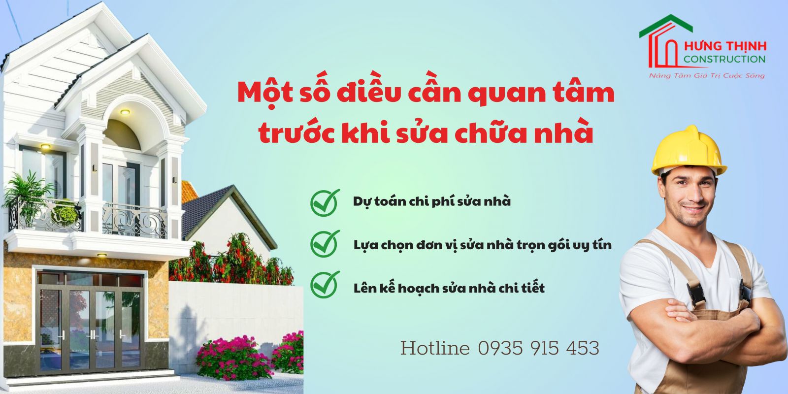 SỬA NHÀ TRỌN GÓI TP HCM GIÁ RẺ